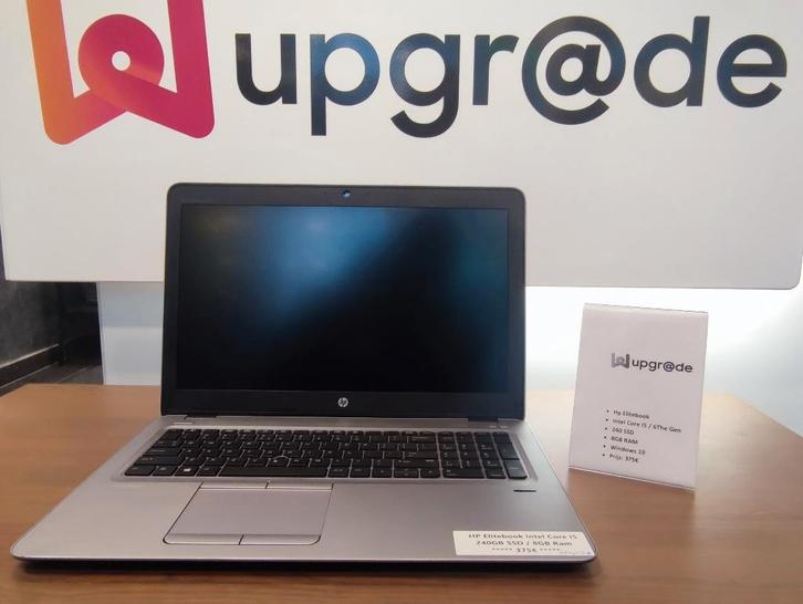 Livre HP EliteBook, Informatique & Logiciels, Ordinateurs portables Windows, Utilisé, 15 pouces, SSD, 8 GB, Qwerty, Enlèvement