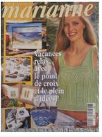 Magazine « Les idées de Marianne - juillet/août 2004 », Patron, Broderies à la main, Utilisé, Envoi