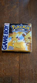 Game boy Pokémon yellow version compleet, Games en Spelcomputers, Games | Nintendo Game Boy, Ophalen of Verzenden, Zo goed als nieuw