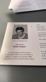 1942/2001, Verzamelen, Ophalen of Verzenden, Bidprentje
