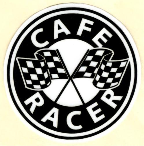 Cafe Racer sticker #24, Motos, Accessoires | Autocollants, Envoi