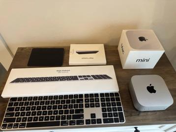 Mac mini M4, Touch ID QWERTY-toetsenbord, Touchpad beschikbaar voor biedingen
