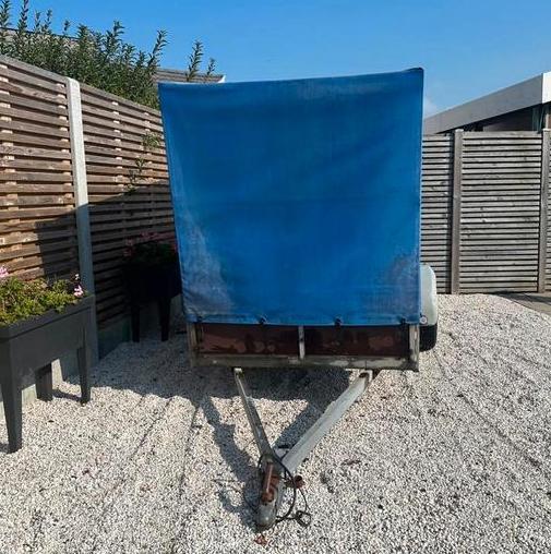 KNOTT GmbH – Bremsen Achsen - stevige aanhangwagen met huif, Auto diversen, Aanhangers en Bagagewagens, Gebruikt, Ophalen