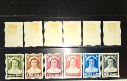 België OBP 912-917 ** of (*) 1953, Postzegels en Munten, Postzegels | Europa | België, Postfris, Postfris, Ophalen of Verzenden