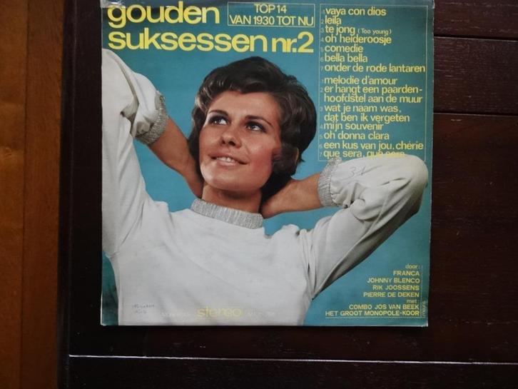 lp gouden suksessen nr 2, Cd's en Dvd's, Vinyl | Nederlandstalig, Zo goed als nieuw, Levenslied of Smartlap, Ophalen of Verzenden