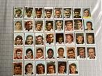38 oude prenten chromos voetballers MILOU Bubble gum, Verzamelen, Ophalen of Verzenden, Gebruikt