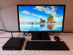 DELL PC 256 GB met 24 inch HP LED scherm, Computers en Software, Ophalen, 8 GB, Dell, SSD