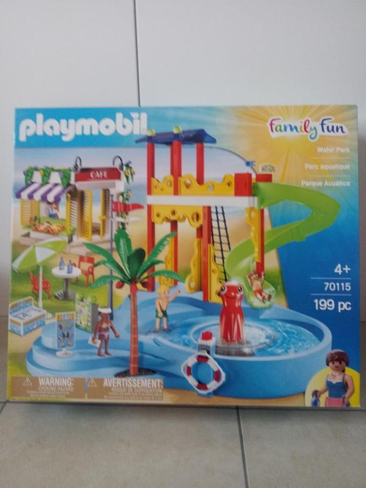 Playmobil Family Fun WaterPark, Kinderen en Baby's, Speelgoed | Playmobil, Zo goed als nieuw, Complete set, Ophalen of Verzenden