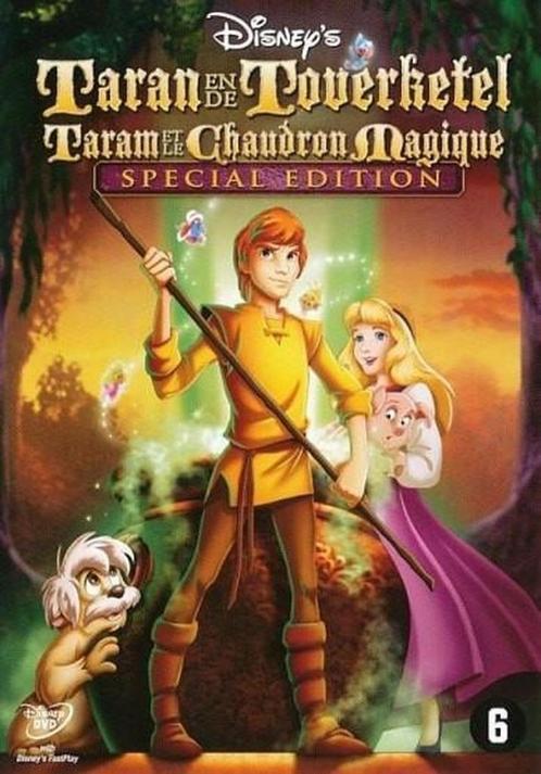 Disney dvd - taran en de toverketel - Gouden rugnummer 28, Cd's en Dvd's, Dvd's | Tekenfilms en Animatie, Ophalen of Verzenden