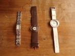 3 dameshorloges, als lot of apart te koop, Ophalen, Gebruikt, Polshorloge
