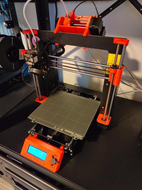 Prusa MK3S+ 3D-printer met MMU2 - Compleet Printpakket!, Informatique & Logiciels, 3D Imprimantes, Utilisé, Enlèvement
