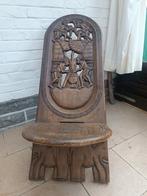 Chaise sculptée Gabon, Antiquités & Art, Antiquités | Meubles | Armoires, Enlèvement ou Envoi