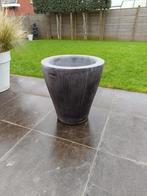 Grijze bloempot te koop, 40 cm ou plus, 40 à 70 cm, Comme neuf, Enlèvement