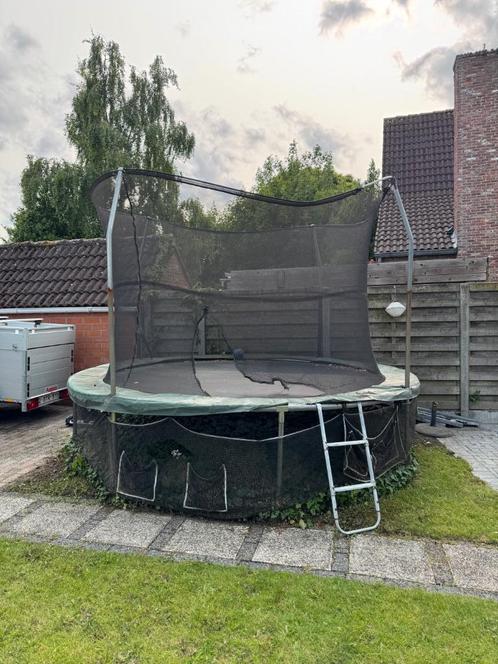 Trampoline 3,70m, Kinderen en Baby's, Speelgoed | Buiten | Trampolines, Gebruikt, Ophalen