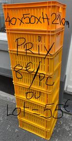 Bakken - dozen pvc 40x60xh15-20-25-30-35 vanaf 6 €/st, Ophalen of Verzenden, Gebruikt