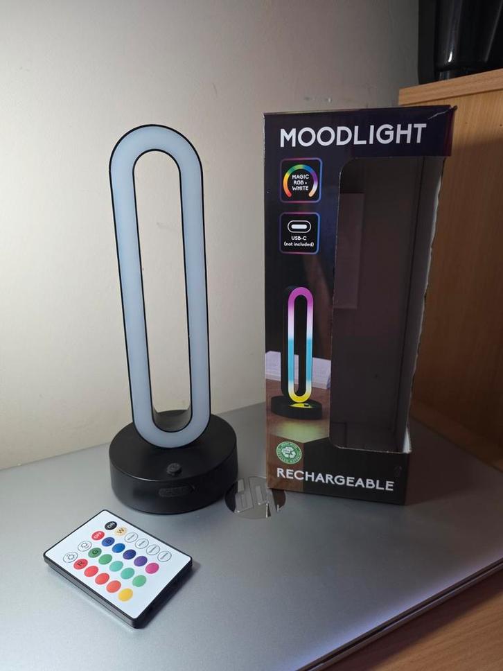 Lampe led rechargeable avec télécommande, Maison & Meubles, Lampes | Lampes de table, Neuf, Moins de 50 cm, Synthétique, Enlèvement ou Envoi