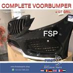 W205 C43 AMG / AMG line ZWART Voorbumper COMPLEET + PANAMERI