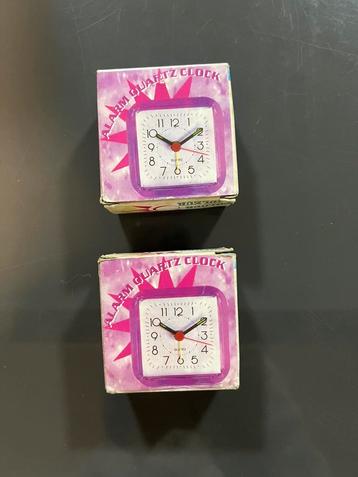 100 mini wekkers (Quartz Alarm Clock – in originele doosjes) beschikbaar voor biedingen