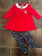 Kerstkleedje + legging mt 74, Enlèvement, Comme neuf, Fille, Ensemble