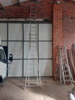 2 delig ladder, Doe-het-zelf en Bouw, Ladders en Trappen, Ophalen, Zo goed als nieuw, Ladder
