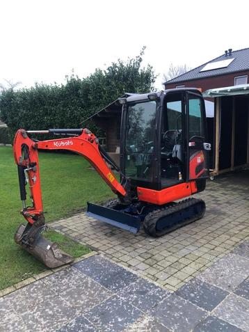 Minigraafmachine Kubota KX016-4 - Machine transporter beschikbaar voor biedingen