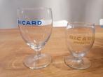 Groot Spaans ballonglas Ricard en klein anisette glas, Ophalen of Verzenden