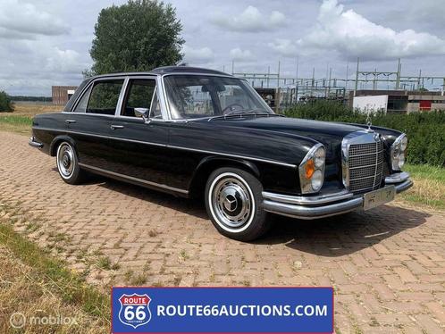Mercedes 300 SEL Sedan | Route 66 Auctions, Auto's, Oldtimers, Bedrijf, Te koop, Lederen bekleding, Mercedes-Benz, Benzine, Berline