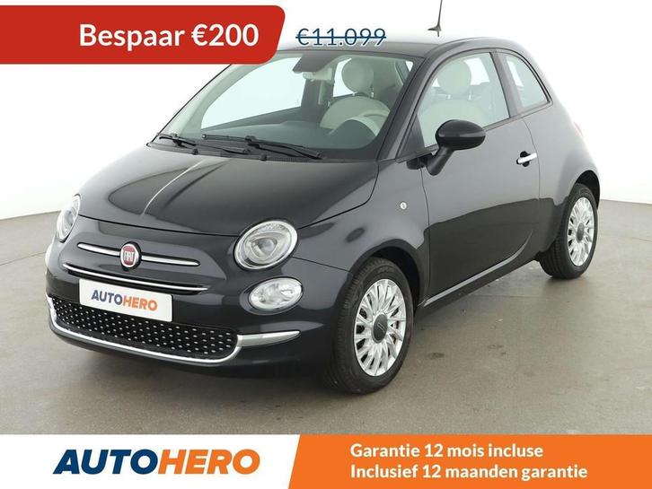 Fiat 500 1.0 Mild-Hybrid Lounge (bj 2021), Auto's, Fiat, Te koop, ABS, Airbags, Airconditioning, Bluetooth, Boordcomputer, Centrale vergrendeling