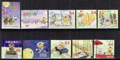 Postzegels uit Japan - K 3954 - postberen, Postzegels en Munten, Postzegels | Azië, Gestempeld, Oost-Azië, Verzenden