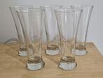 5 bier fluit glazen, Huis en Inrichting, Keuken | Servies, Nieuw, Glas, Glas of Glazen, Effen