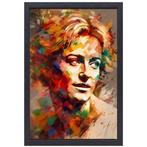 Princess Diana portret canvas + baklijst 60x90cm, Nieuw, 75 tot 100 cm, Print, Oorspronkelijke maker