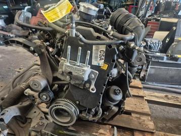 Motor van een Fiat 500 beschikbaar voor biedingen