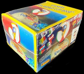 Panini WK 2002 Japan Zuid Korea Doos Display beschikbaar voor biedingen