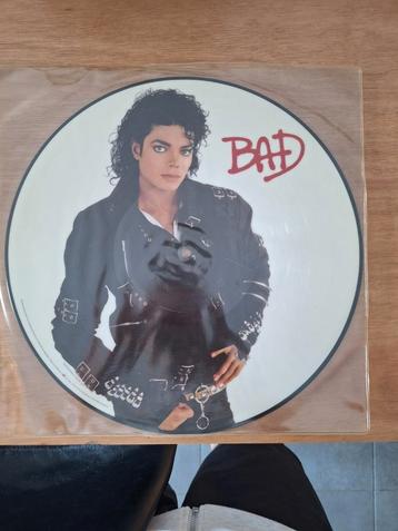Vinyle LP- Michael Jackson- Bad, Enlèvement ou Envoi, Utilisé