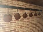 6 koperen pannen, Ophalen, Koper