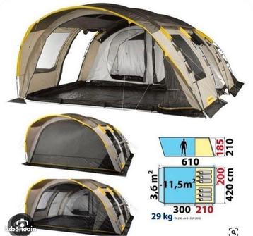 Quechua 6-persoonstent beschikbaar voor biedingen