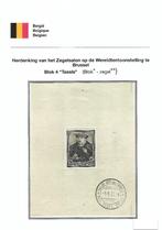 Châssis OCB BL4 (*), Trace d'autocollant, Enlèvement ou Envoi, Non oblitéré, Oblitération 1er jour