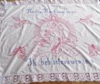 Religieus borduurwerk H Hart, Ophalen of Verzenden, Gebruikt, Overige typen, Christendom | Katholiek