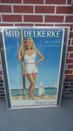 Oude affiche Middelkerke, Antiek en Kunst, Ophalen