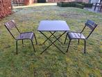 Vedett stoelen + tafel, Ophalen, Gebruikt, Eettafel, Tuinset