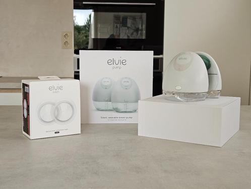 Elvie borstkolf (dubbel) + Elvie catch, Kinderen en Baby's, Overige Kinderen en Baby's, Gebruikt, Ophalen