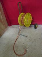 40 mètres de corde de nylon orange diamètre 10 mm., Gebruikt, Ophalen