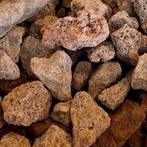 Lava stenen te koop, +/- 1,5 m3, Tuin en Terras, Grind, Keien en Split, Overige typen, Lava, Zo goed als nieuw, Ophalen
