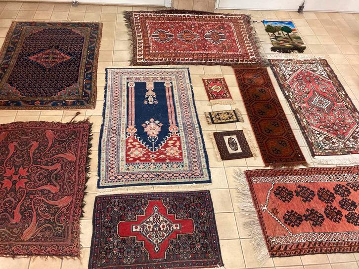 Diverse kleedjes in meerdere maten, Antiek en Kunst, Antiek | Tapijten, Tafelkleden en Textiel, Ophalen