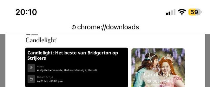 2 tickets Bridgerton candlelight te Herkenrode, Tickets & Billets, Concerts | Classique, Février