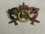 Oud metalen Sportbrevet, Verzamelen, Militaria | Algemeen, Ophalen of Verzenden, Landmacht, Embleem of Badge
