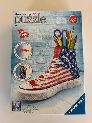 Ravensburger 3D Puzzle Sneaker American Style Nieuw, nooit g beschikbaar voor biedingen