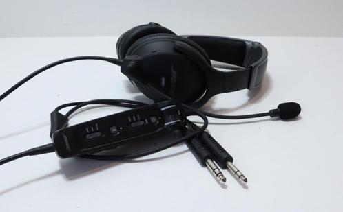 Bose A30 Aviation Headset met Bluetooth, GA dubbele stekkers, Audio, Tv en Foto, Hoofdtelefoons, Zo goed als nieuw, Op oor (supra aural)