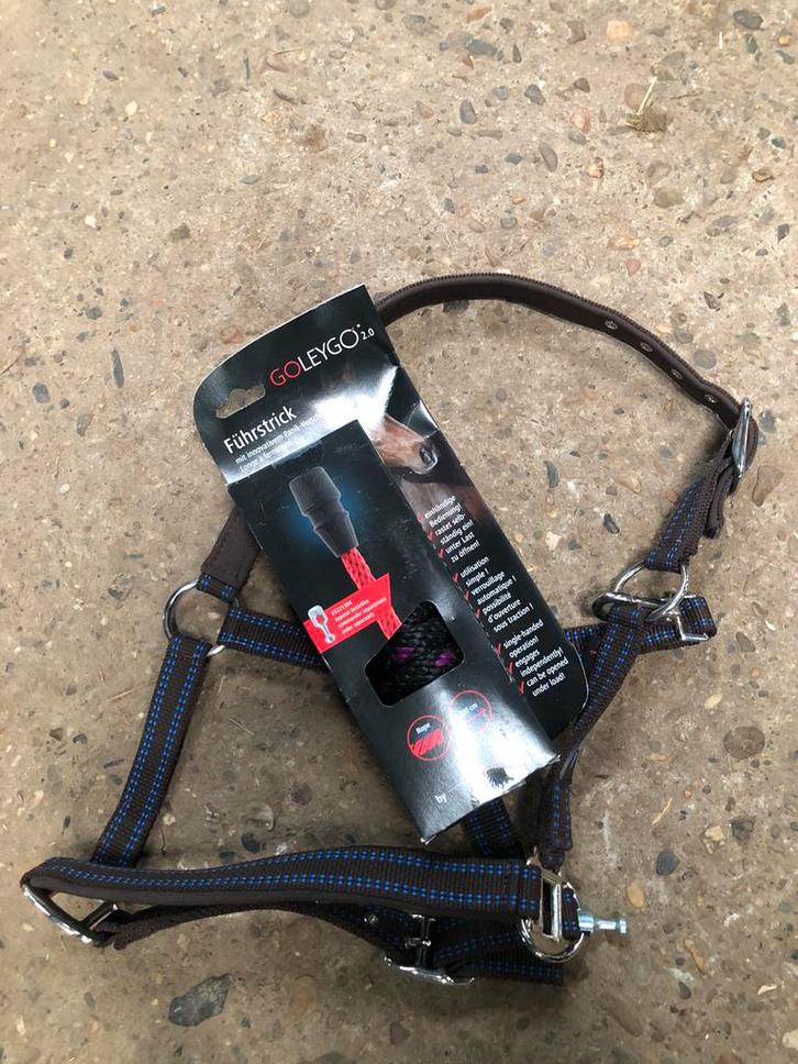 GoLeyGo veiligheidshalsters + touwen - MAAT PONY, Dieren en Toebehoren, Paarden en Pony's | Hoofdstellen en Tuigage, Nieuw, Ophalen