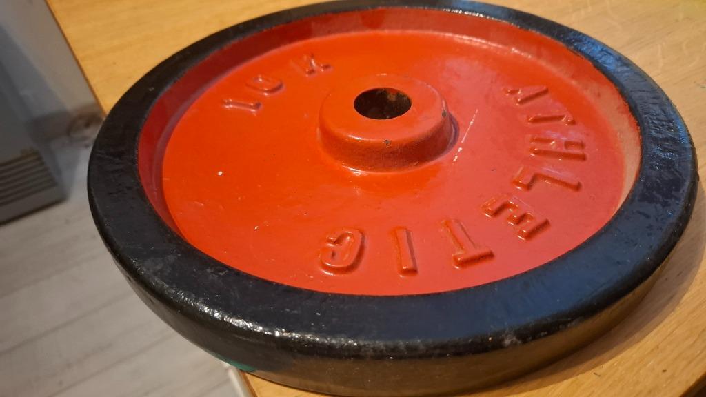 Poids disques musculation, Sport en Fitness, Fitnessmaterialen, Gebruikt, Overige typen, Armen, Benen, Borst, Buik, Rug, Ophalen